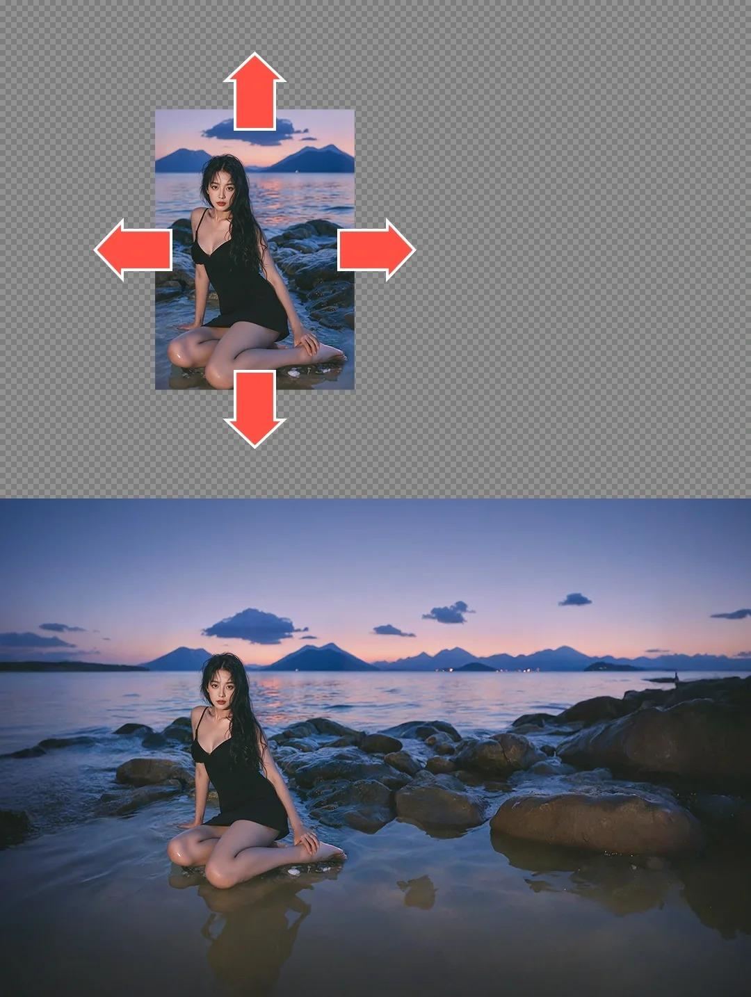 ComfyUI一键扩图工作流?