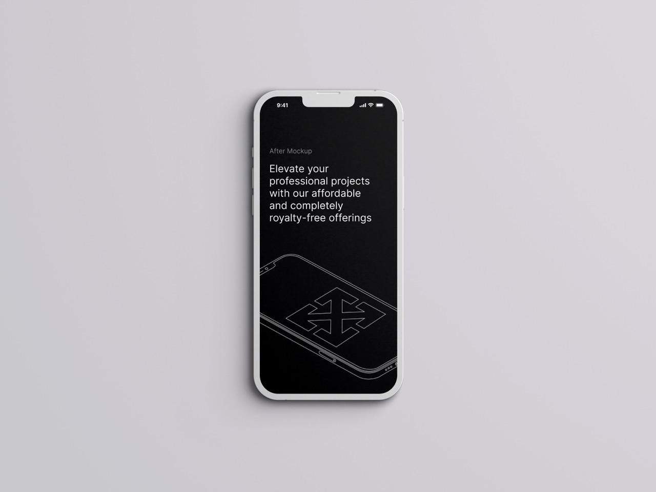 20款高清陶瓷苹果手机iPhone 14手机PSD