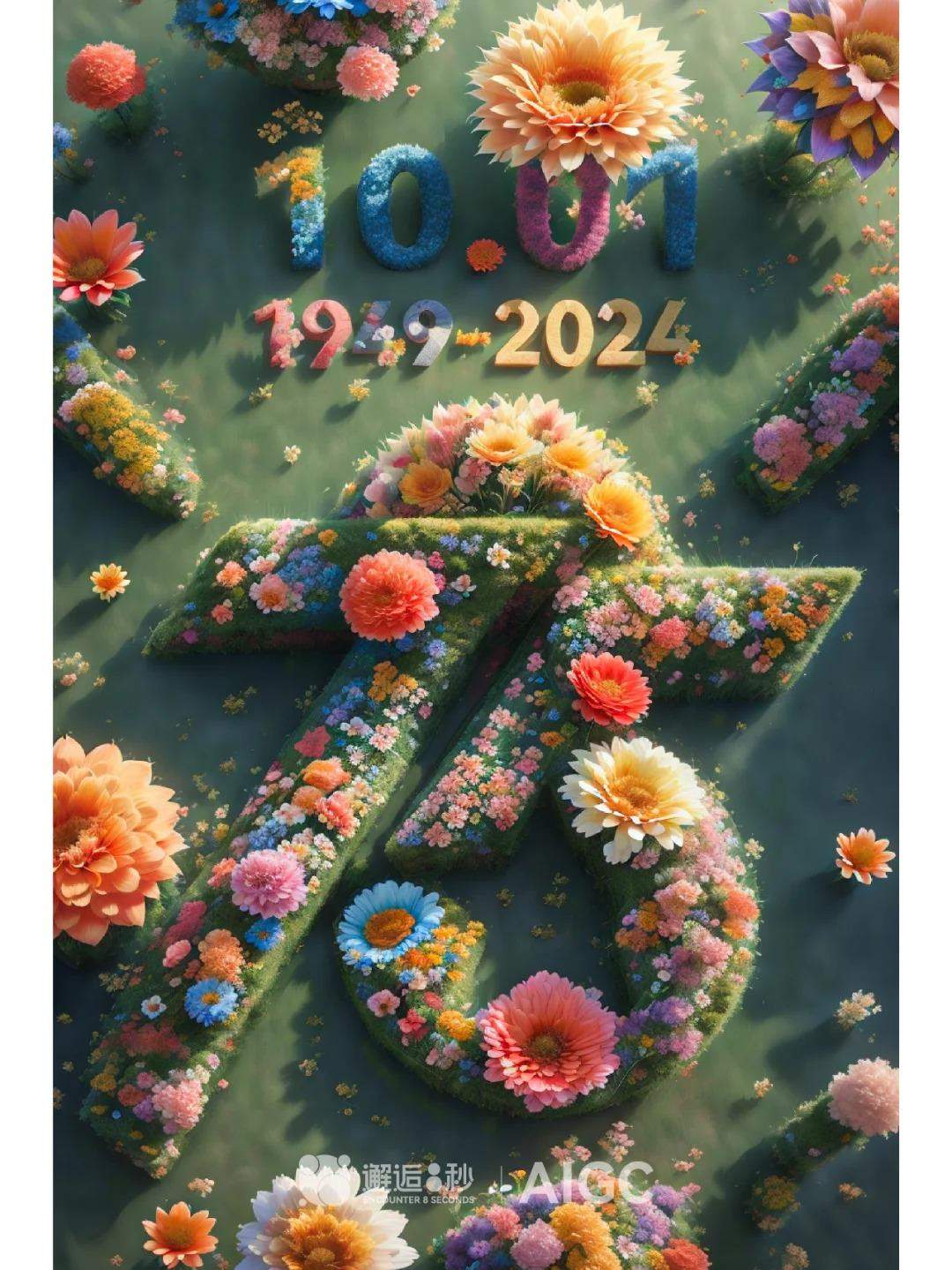 借力SD实现国庆75周年海报设计（AIGC）