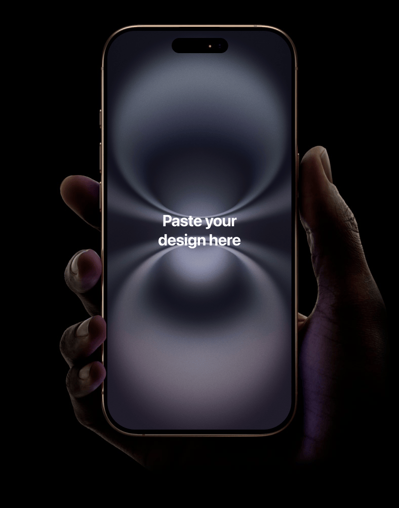 免费 iPhone 16 Pro 样机Figma素材下载
