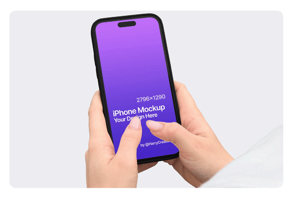免费 iPhone 14样机PSD素材下载