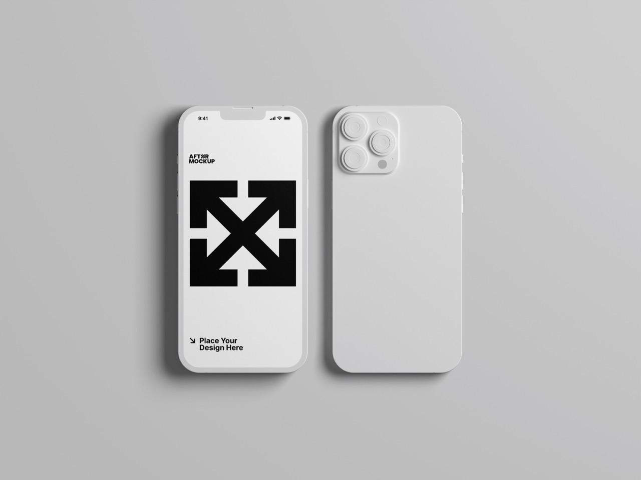 20款高清陶瓷苹果手机iPhone 14手机PSD