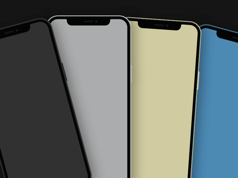 iPhone 12 样机素材免费Sketch资源