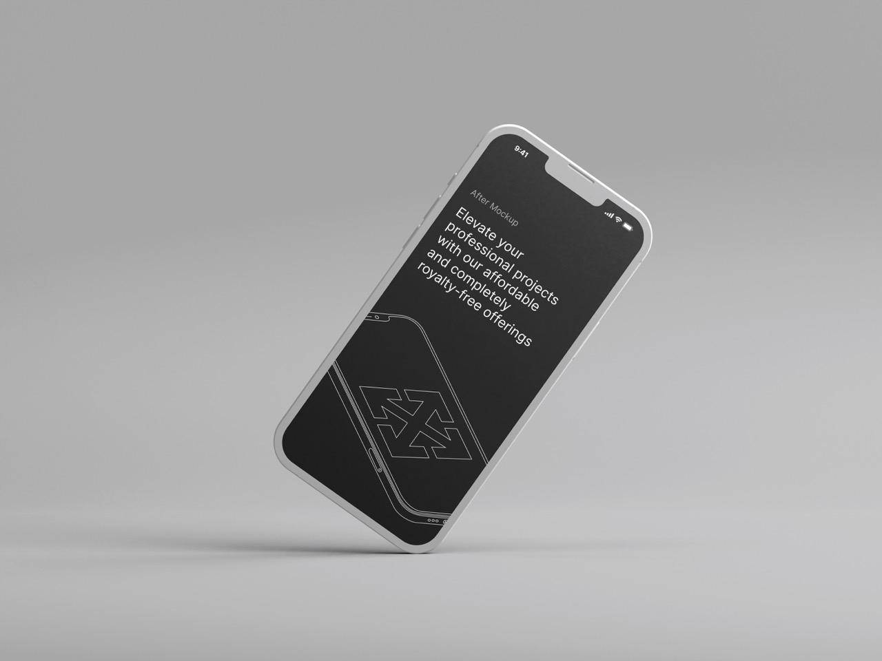 20款高清陶瓷苹果手机iPhone 14手机PSD