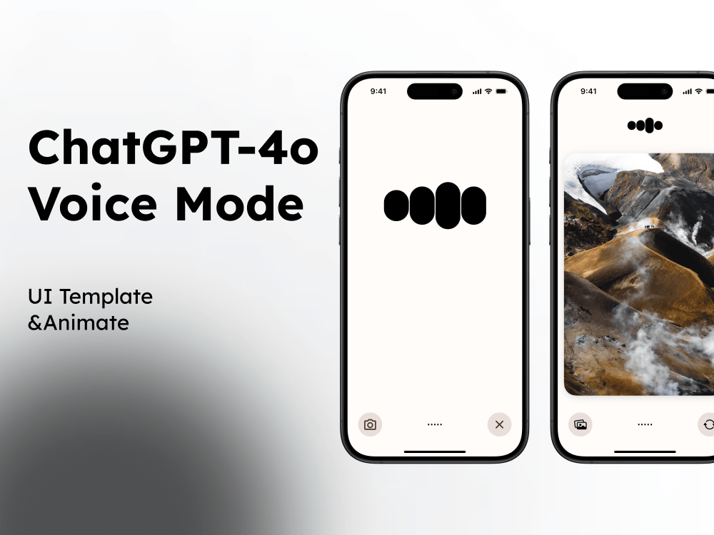 ChatGPT-4o Voice Mode 免费 Figma 素材下载