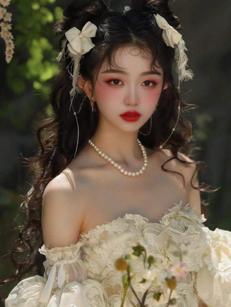法式复古创意妆造