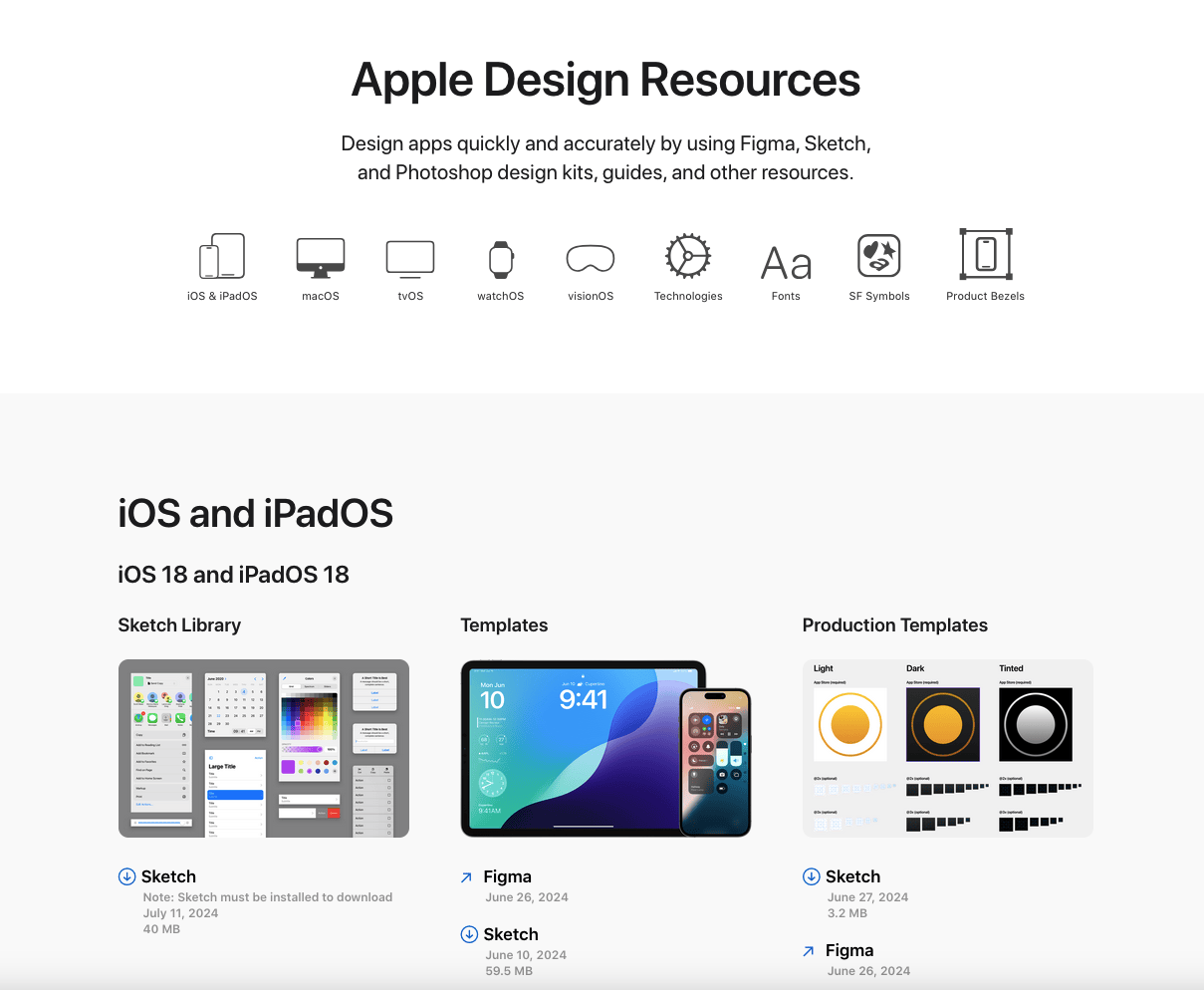 Apple Design Resources：快速创建高效应用设计的必备工具
