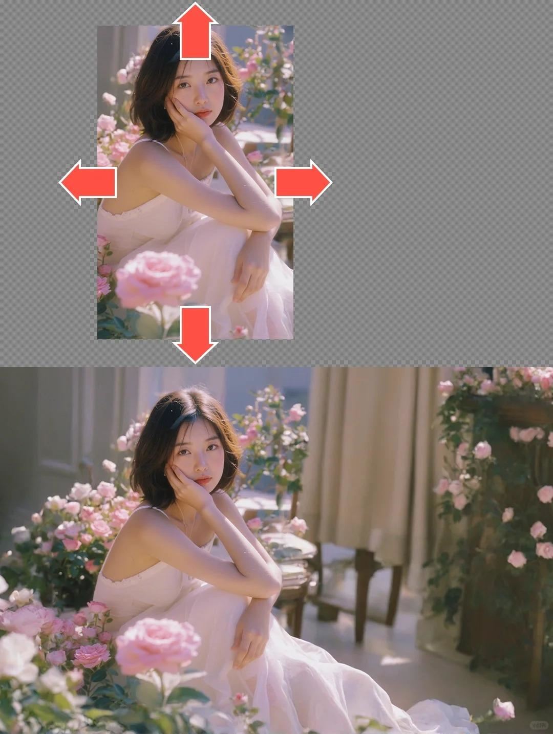 ComfyUI一键扩图工作流?