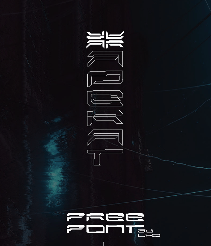 APERAT朋克风英文字体，免费商用版