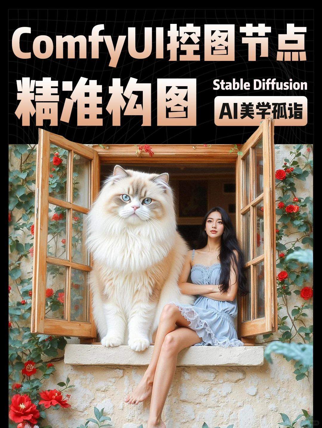 ComfyUI精准构图节点?任意构图