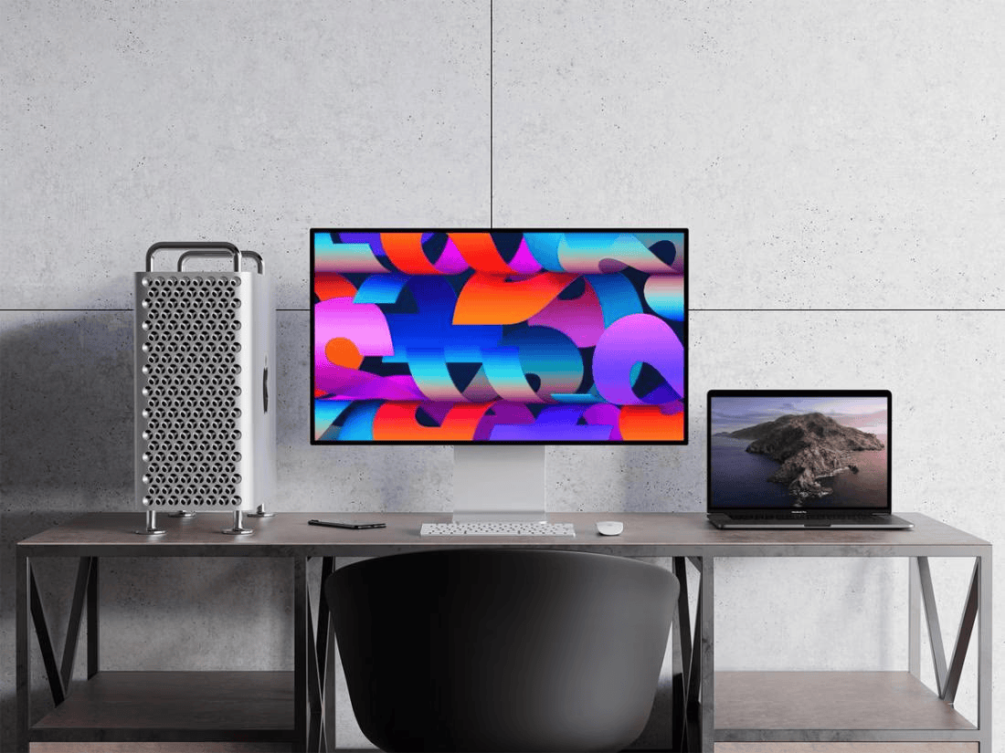 Mac Pro and MacBook Pro样机Psd免费素材下载