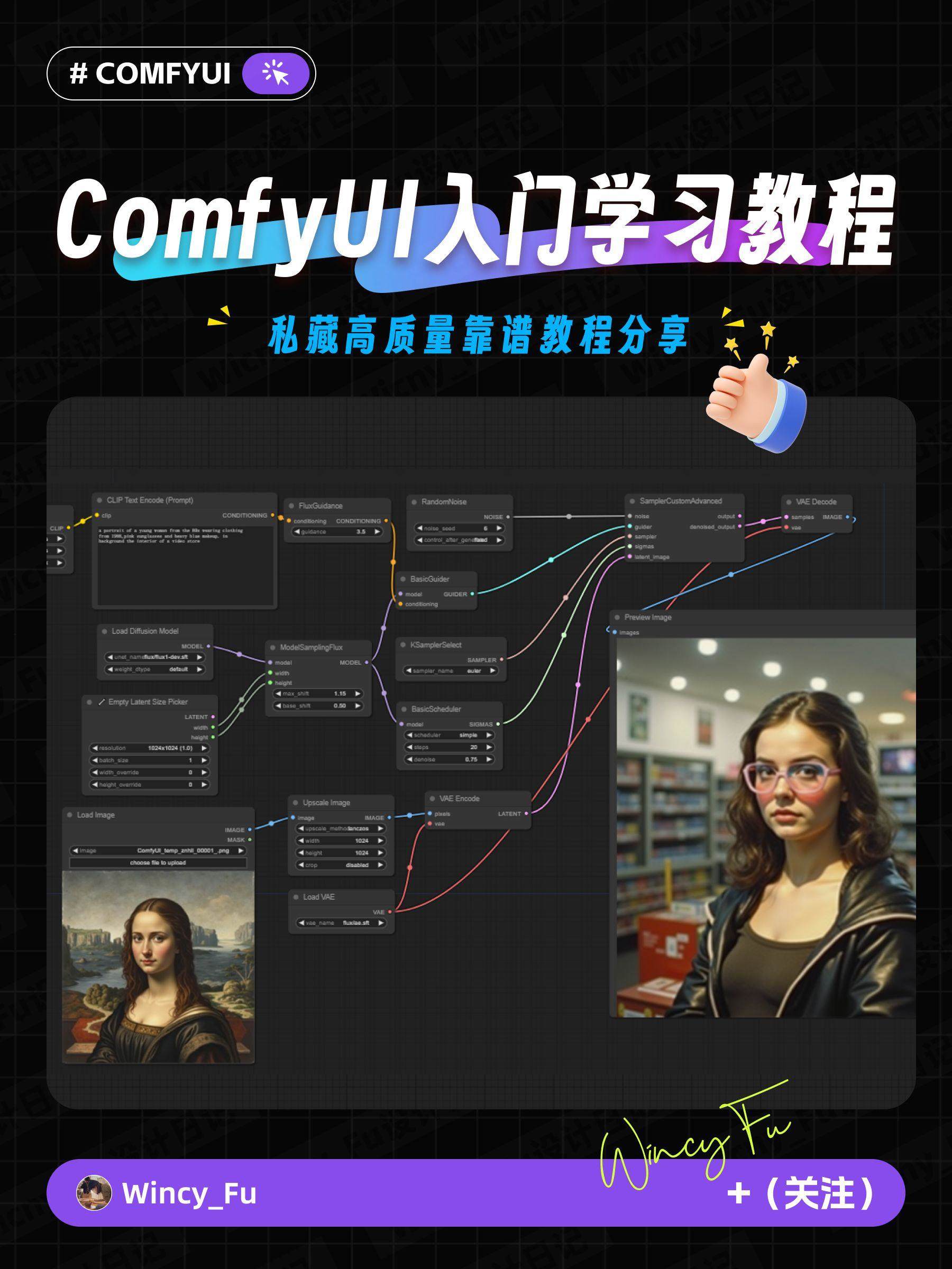6 个 ComfyUI 入门学习教程资源！