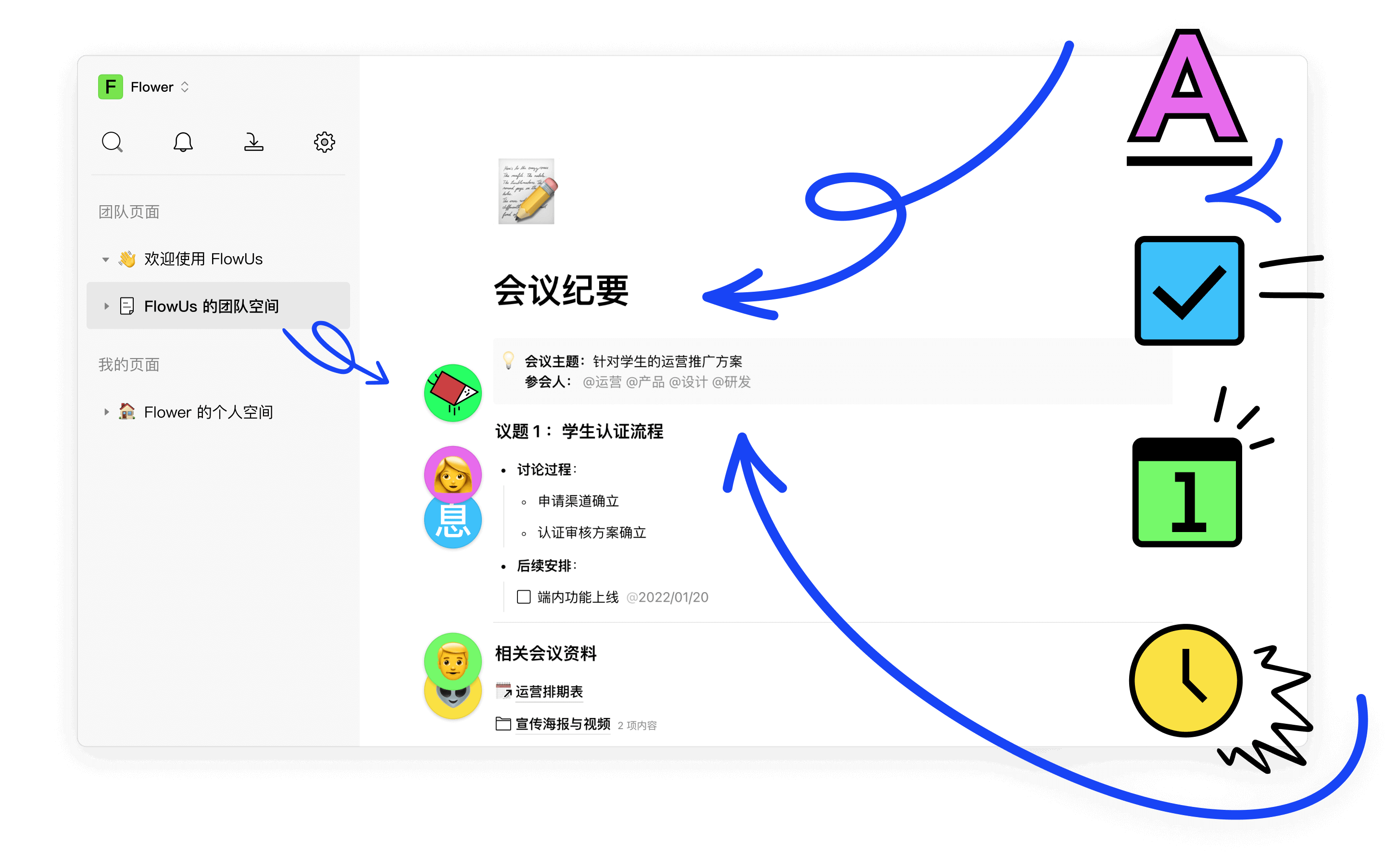 息流FlowUs——全方位知识管理与协作平台，为个人与团队提升工作效率