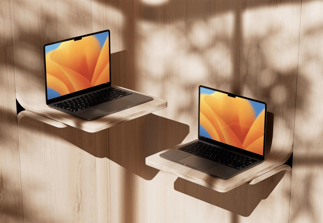 MacBook Pro样机Psd免费素材下载