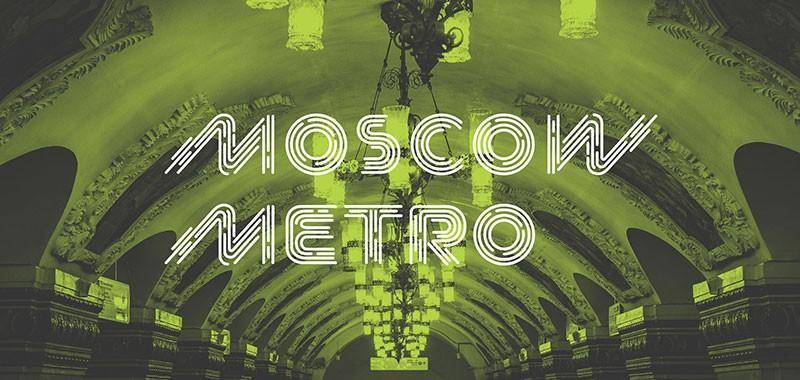 Moscow Metro动感线条英文字体,免费可商用 设计素材 第1张-素材湾 Moscow Metro动感线条英文字体,免费可商用 设计素材 第1张