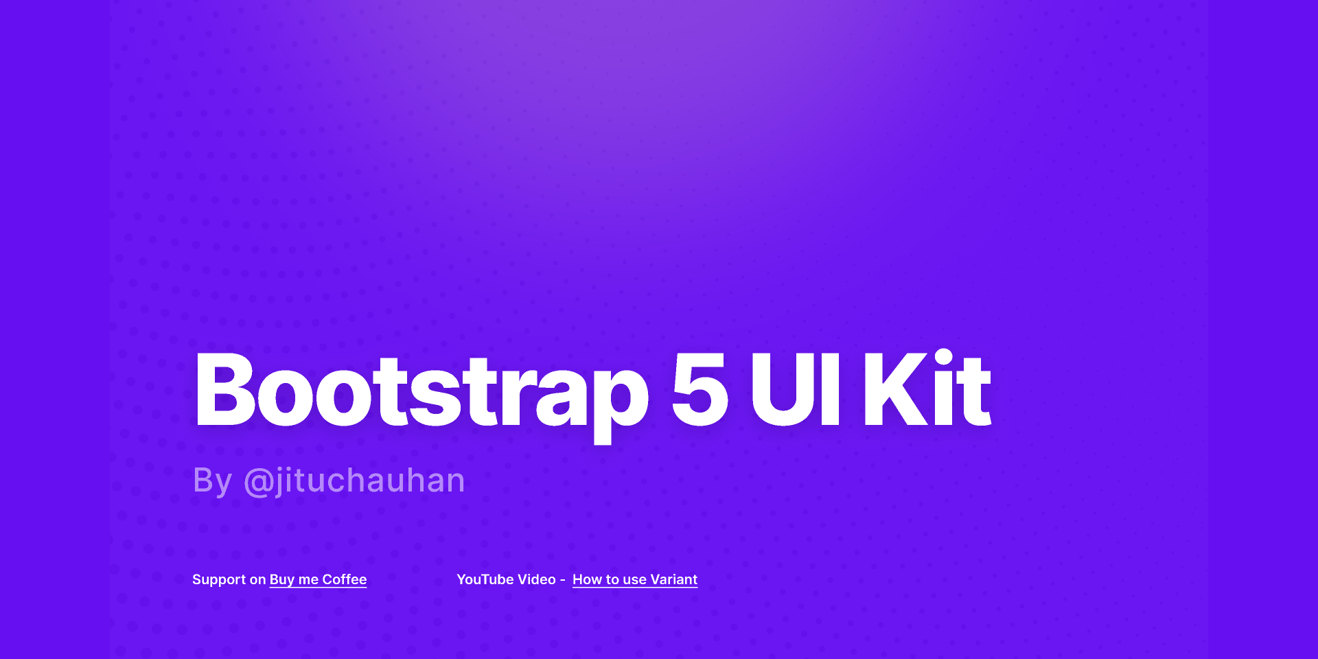 免费的 UI 组件库Bootstrap 5 初始化 UKit