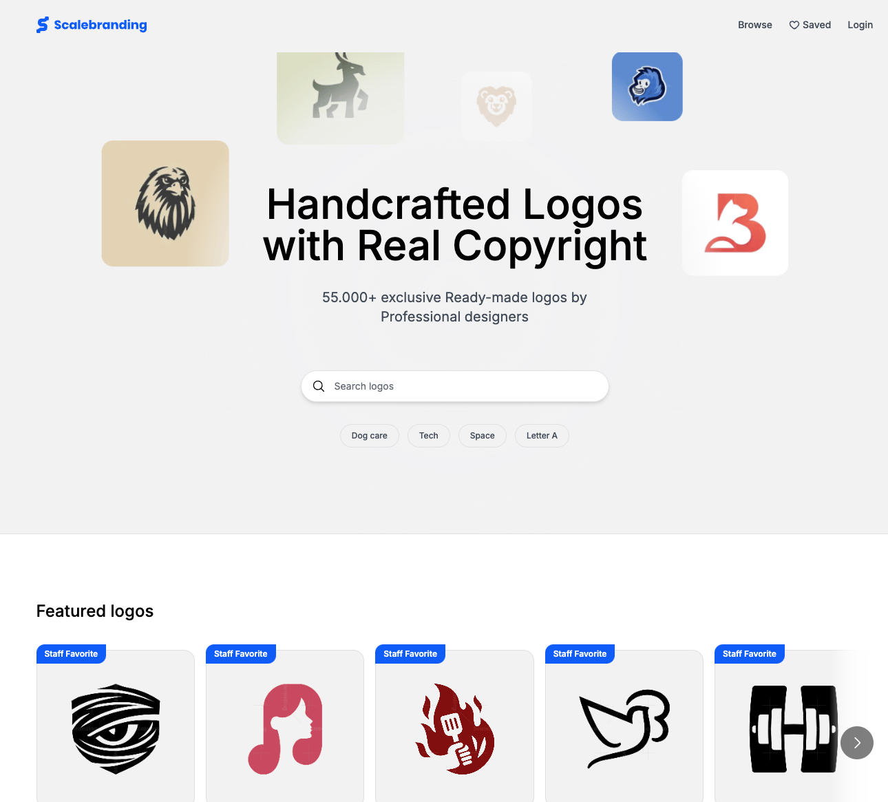 Scale Branding —— 真实版权的手工制作徽标