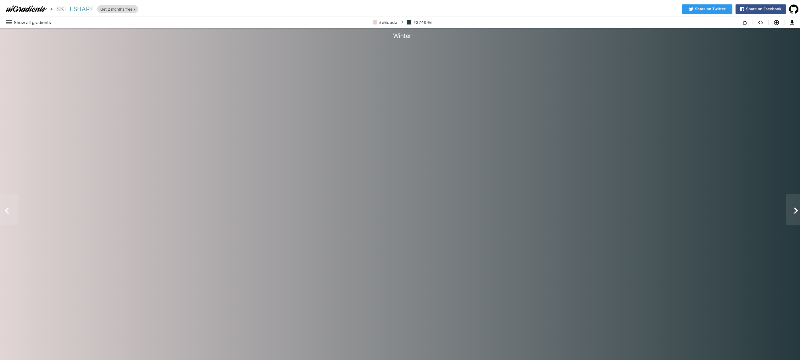 UI Gradients：在线渐变配色工具，让你的设计更出彩