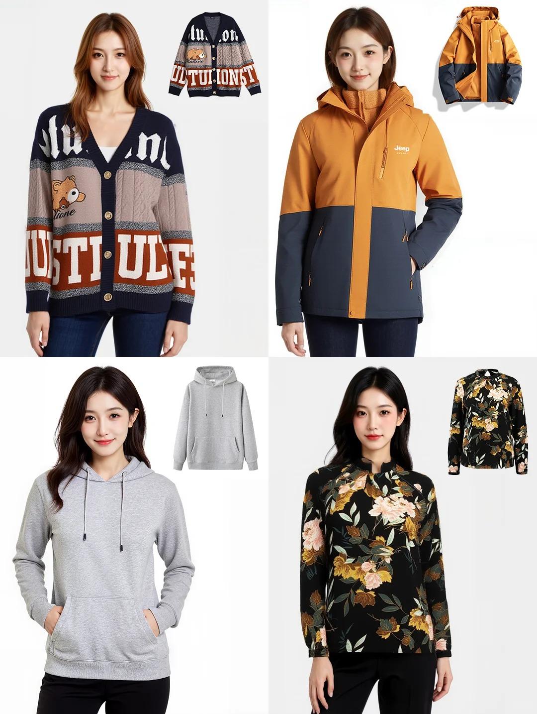 flux商业级一键衣服生模特工作流