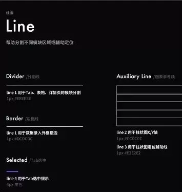线条规范