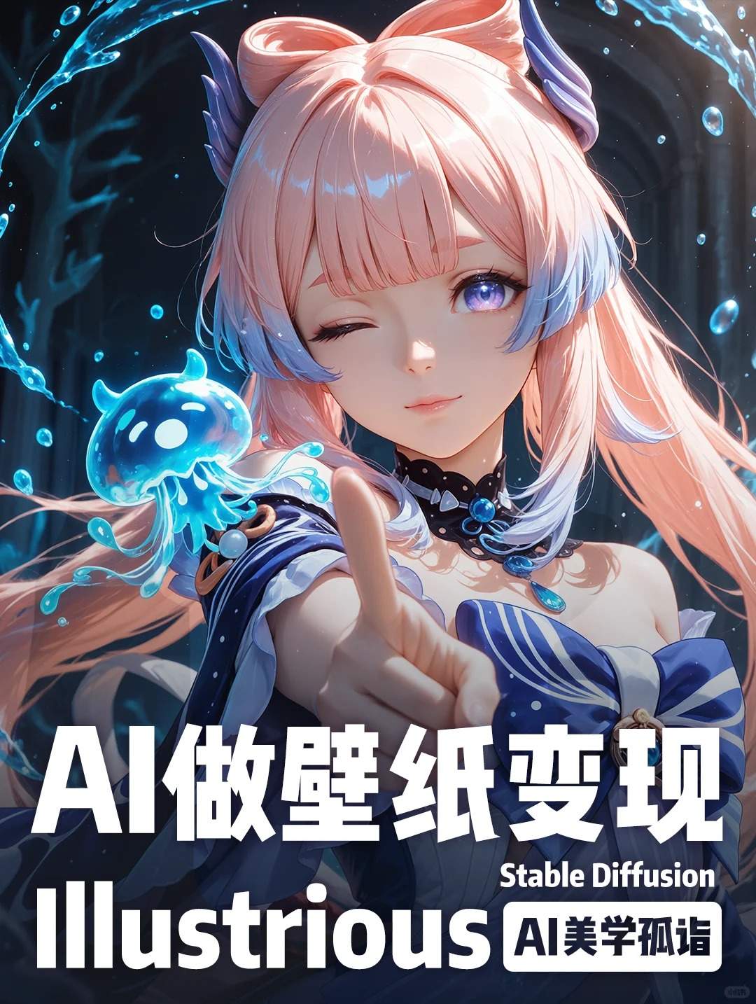 一键生成动漫壁纸 还原角色+壁纸变现全流程
