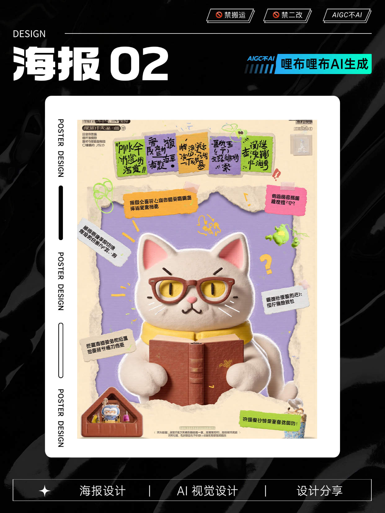 Liblib AI ｜ 拼贴海报2.0