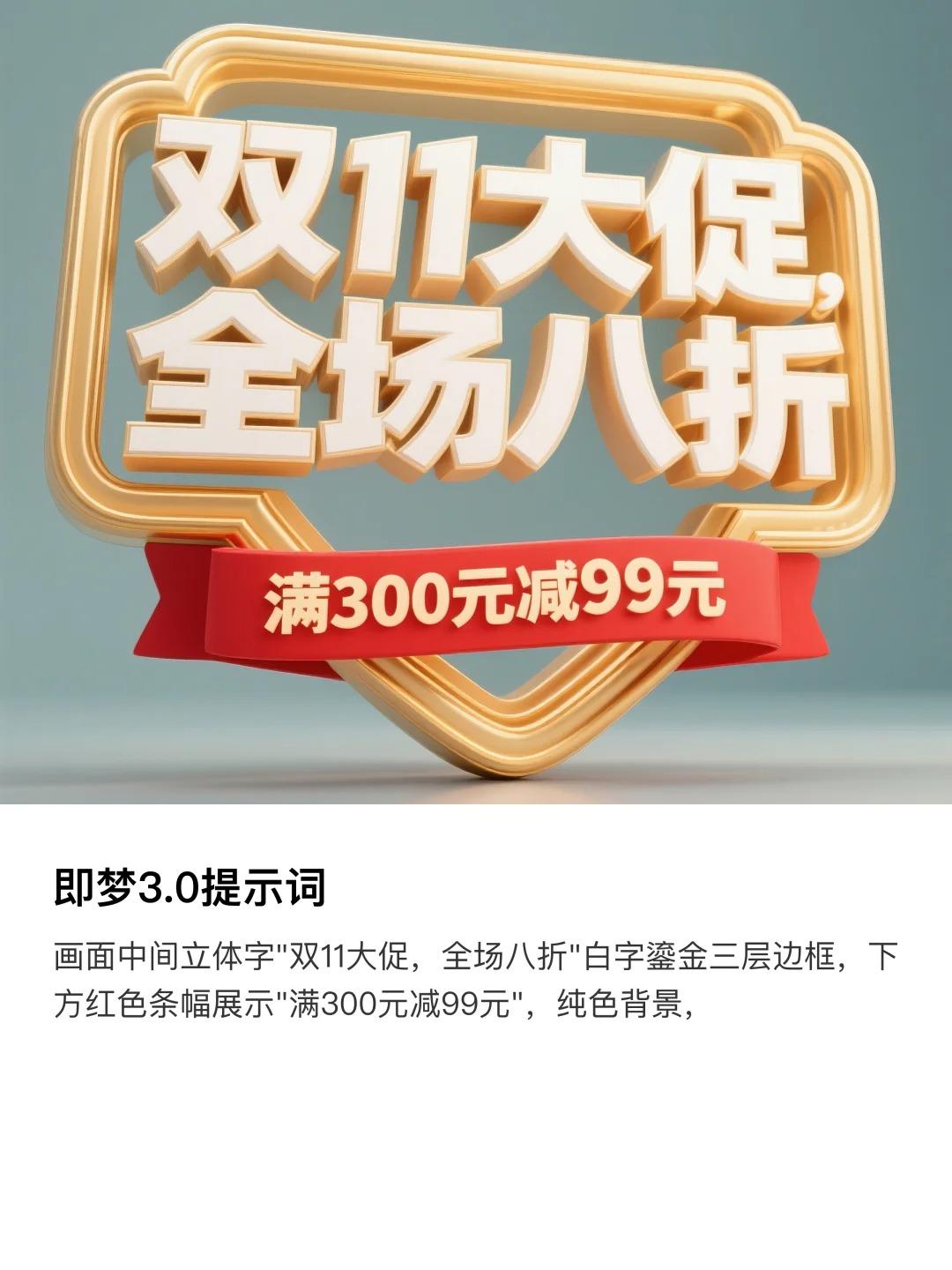 AI电商字体封神！即梦一键直出