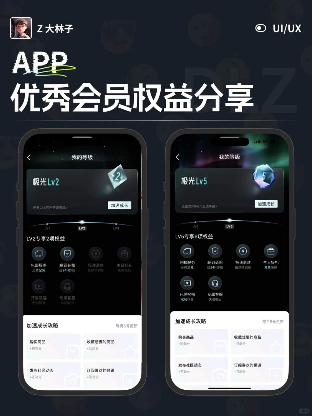 优秀会员权益界面分享 第二弹