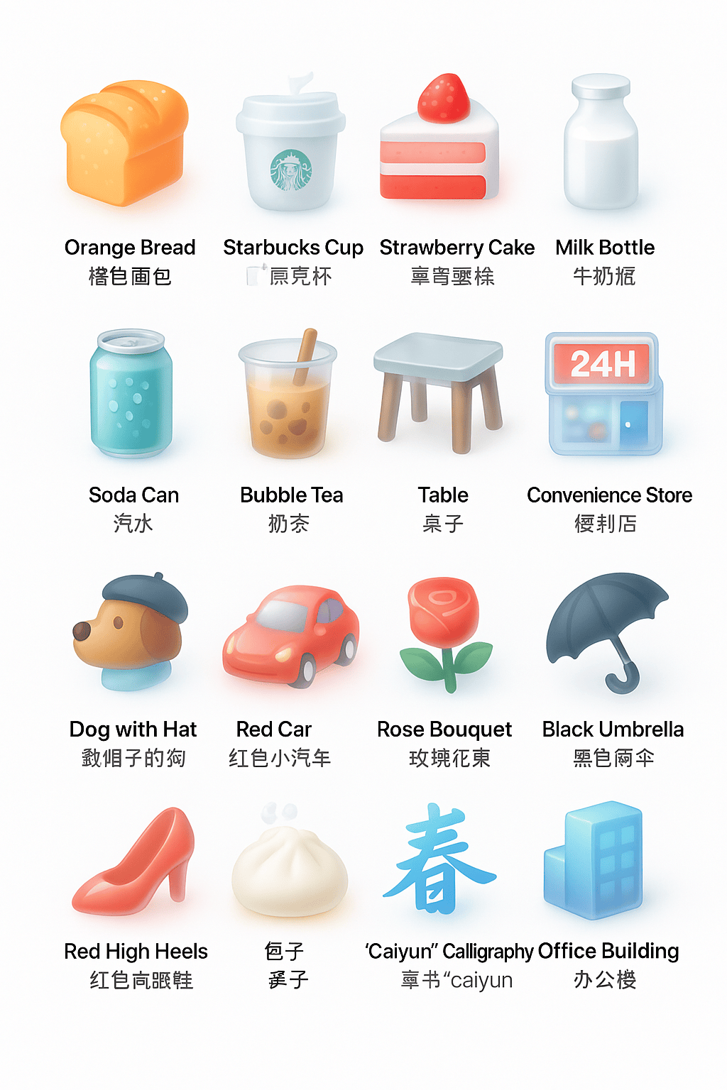 甲方闭嘴套餐! GPT-4o秒出10套图标！