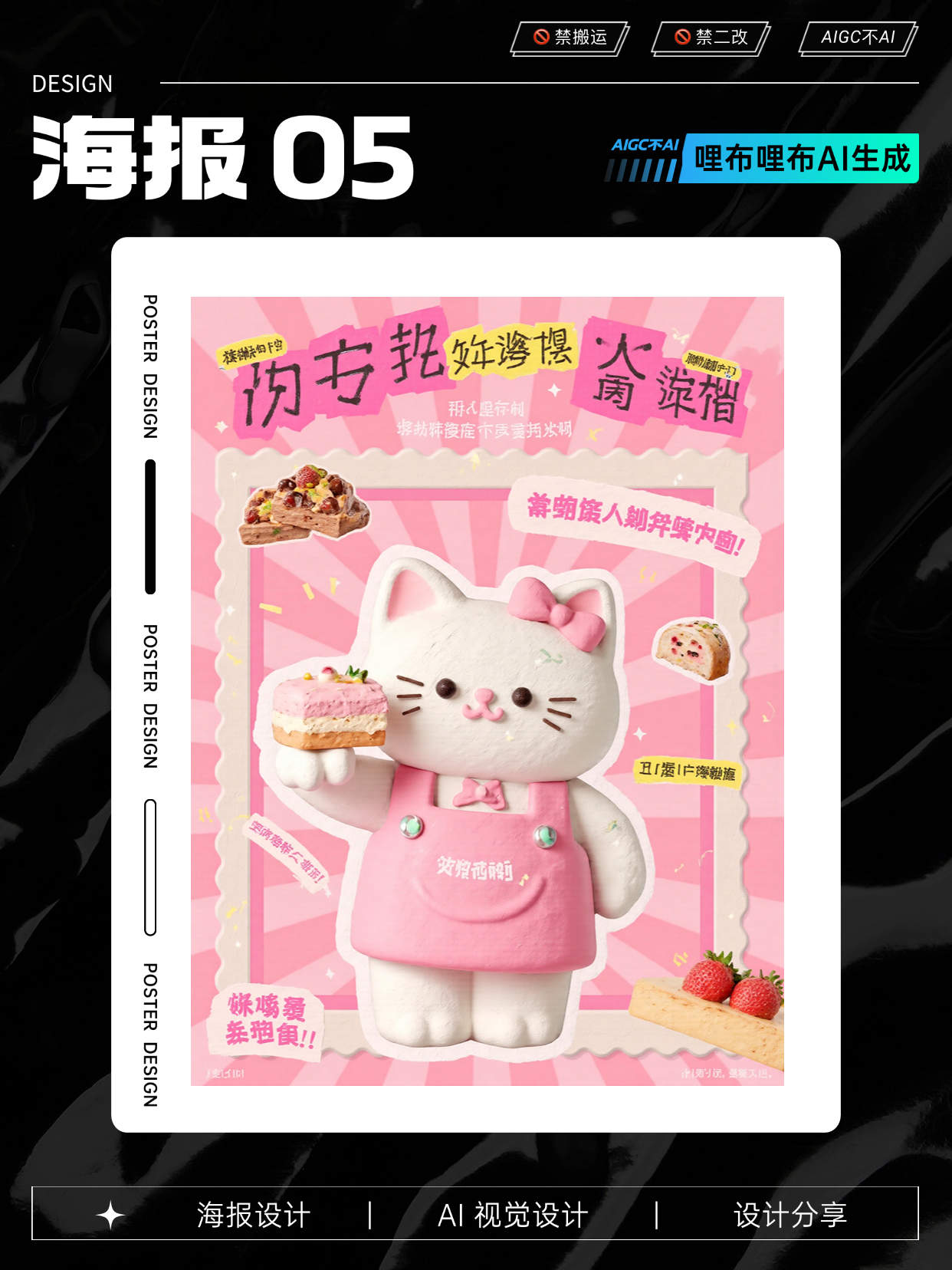 Liblib AI ｜ 拼贴海报2.0