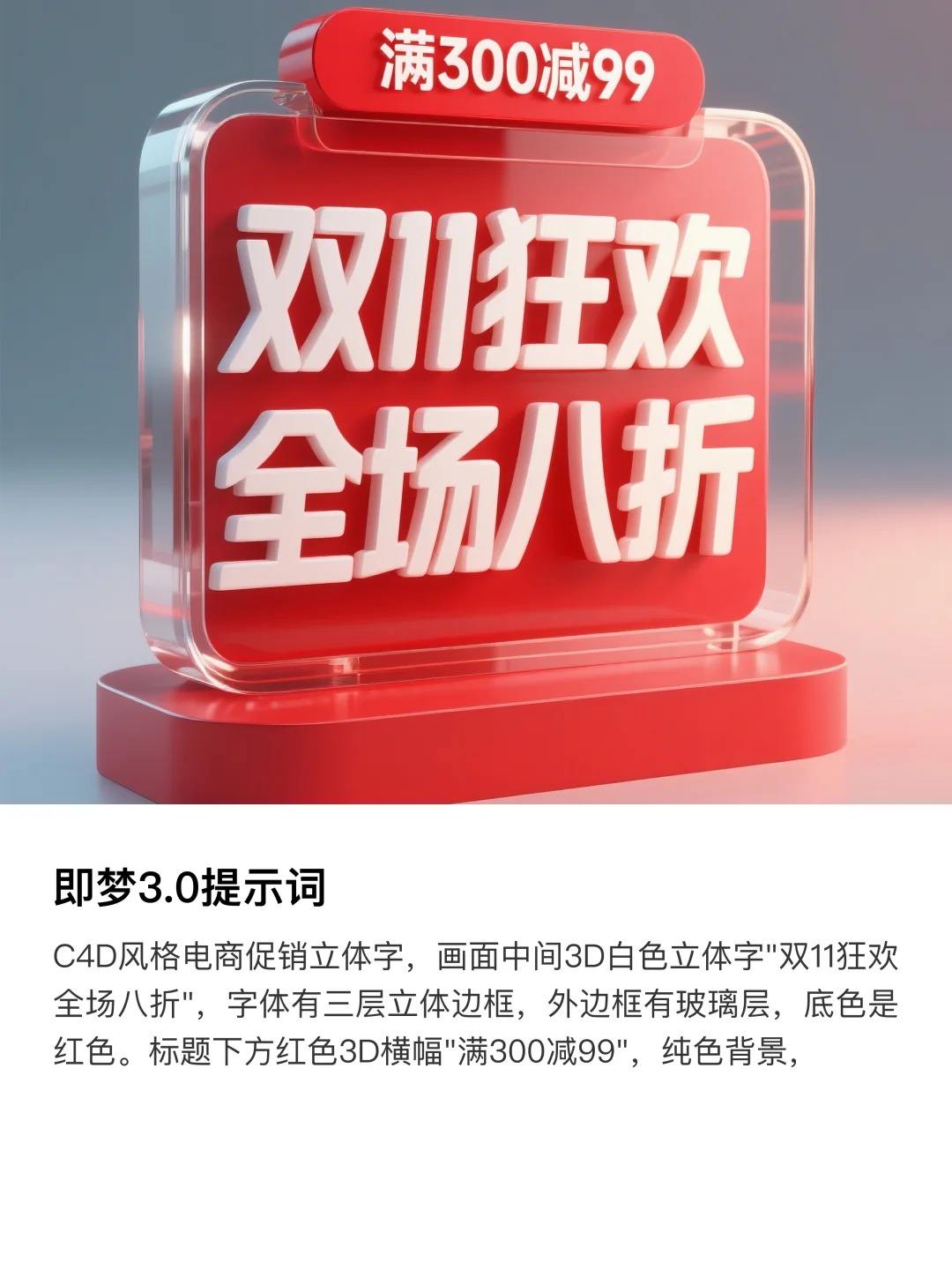 AI电商字体封神！即梦一键直出