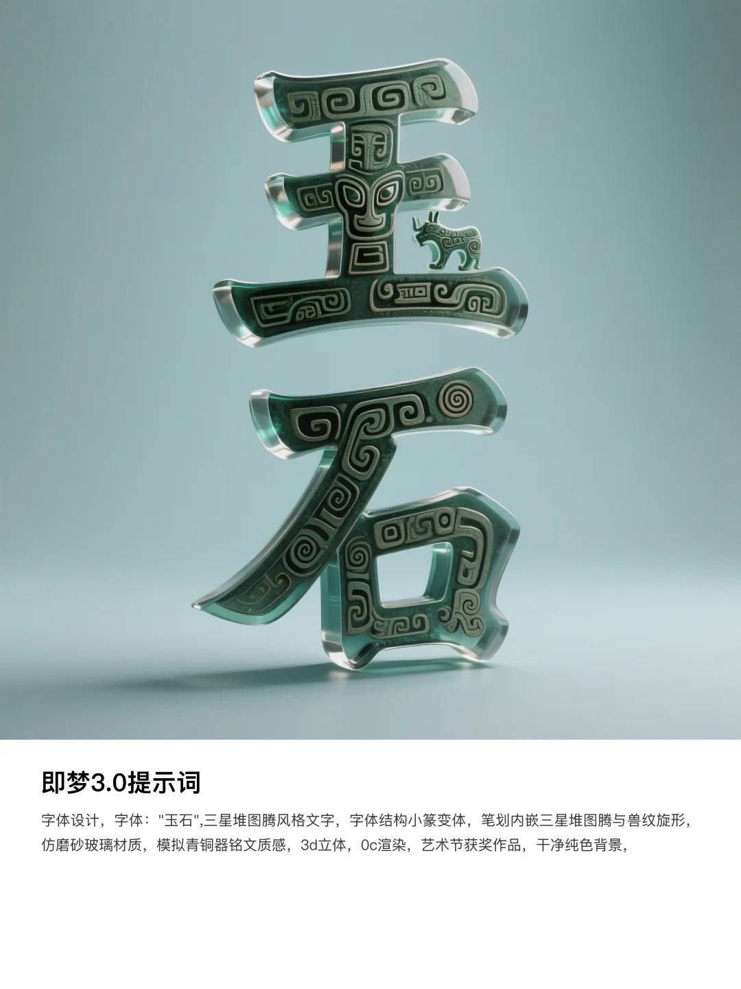 13款字体咒语｜AI生成字体｜AI字体教程