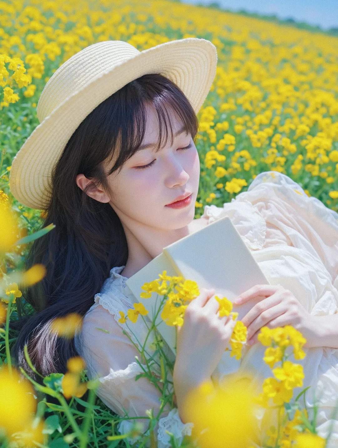 夏日限定的田野少女，AI帮我"拍"出来了