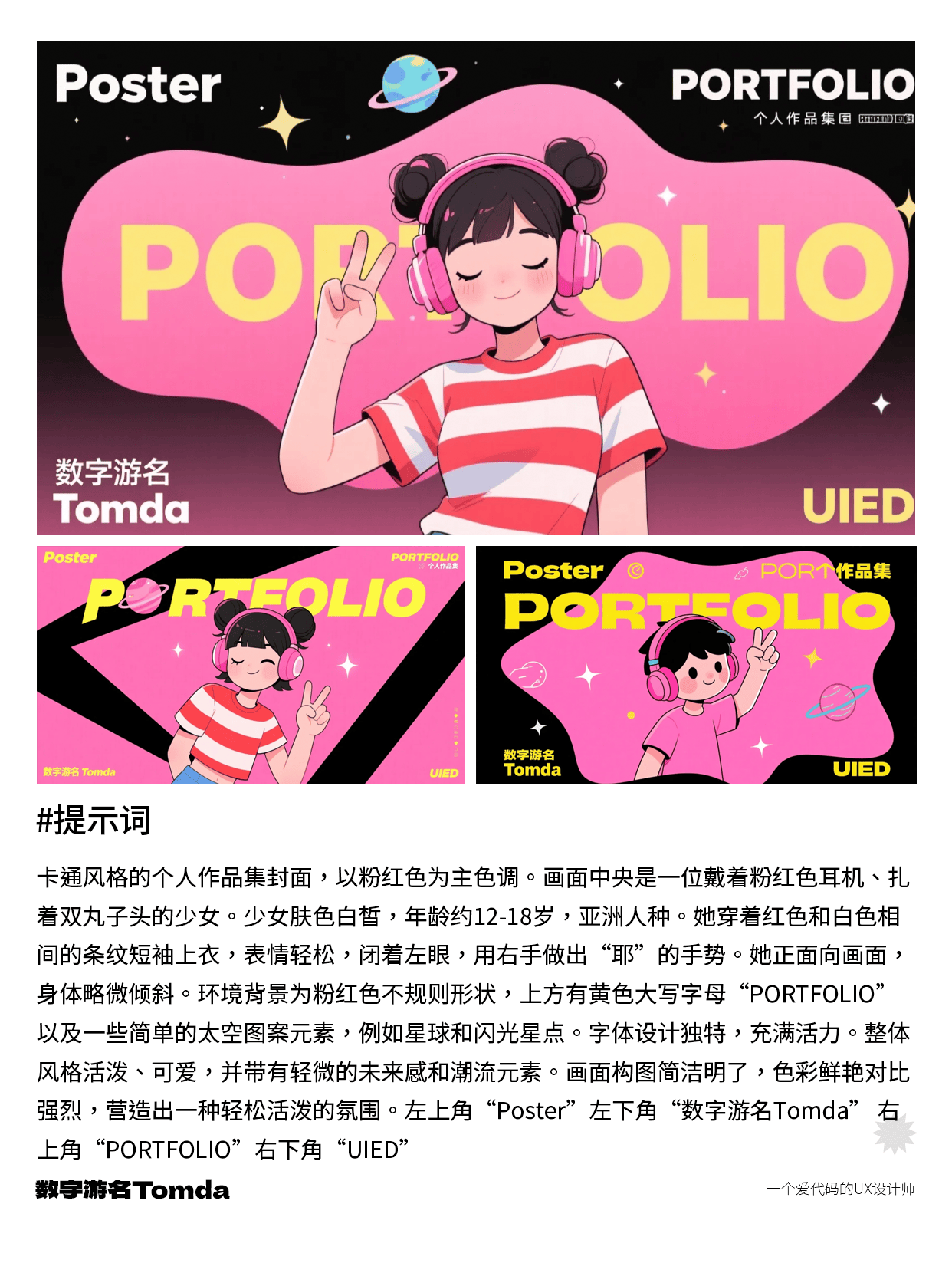 1分钟出片！超简单AI作品集封面神器推荐！