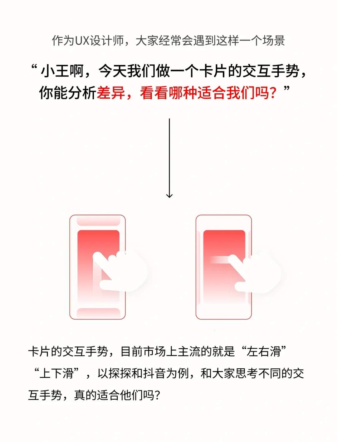 大厂策略|不同交互手势，如何影响用户？