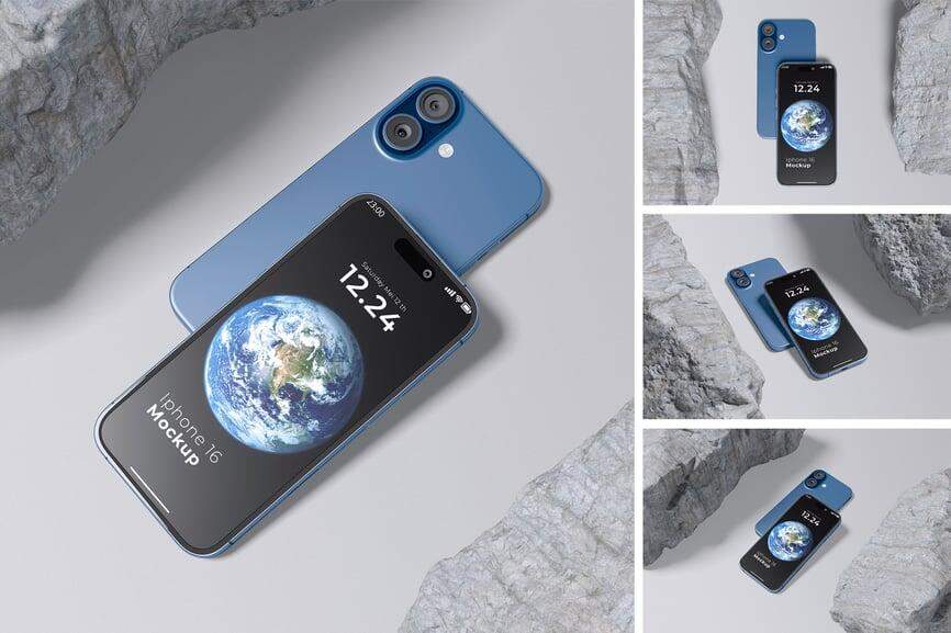 iPhone 16苹果手机样机源文件下载
