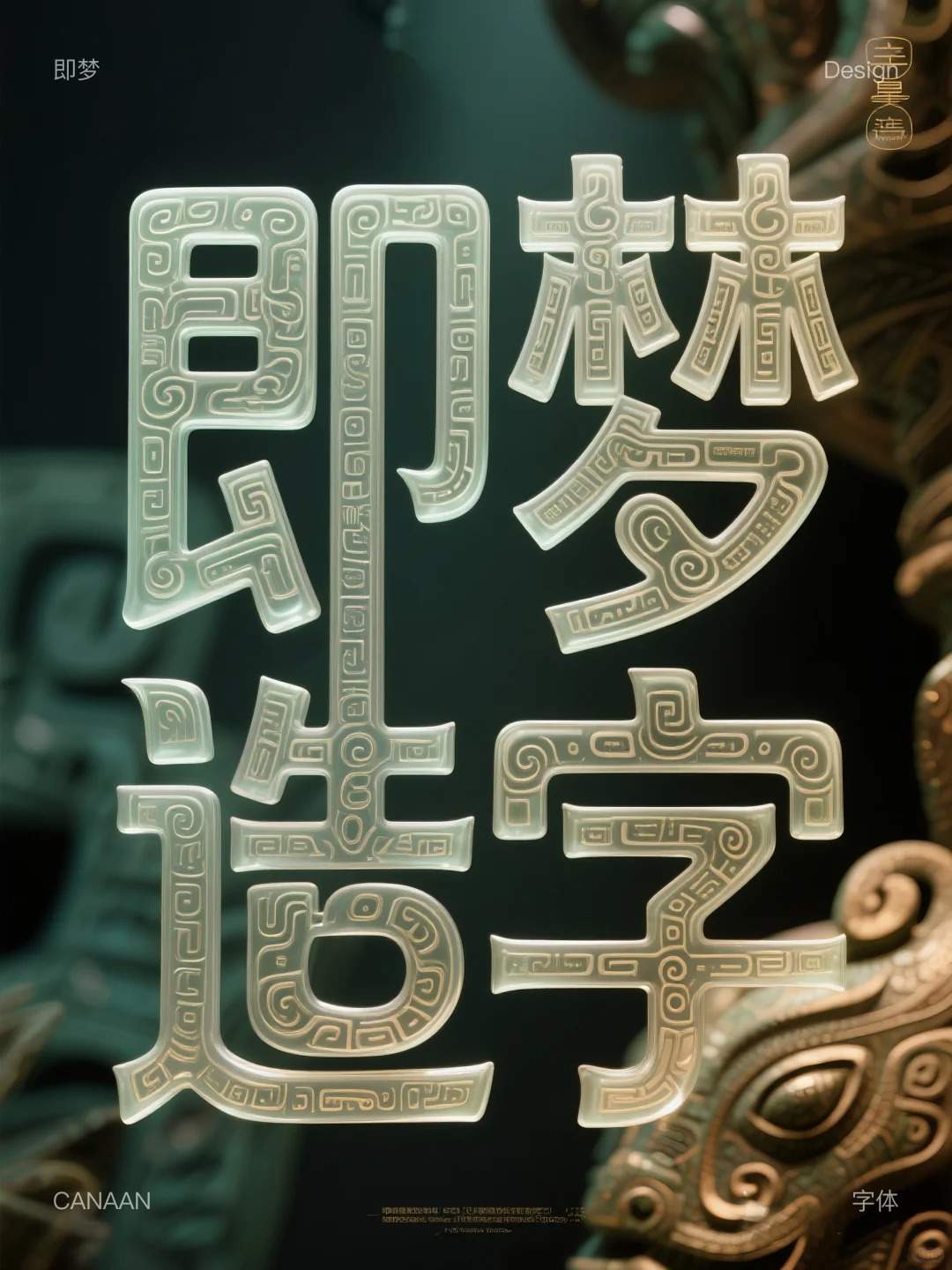 13款字体咒语｜AI生成字体｜AI字体教程