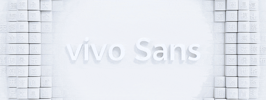 vivo Sans 中文免费字体免费商用字体下载