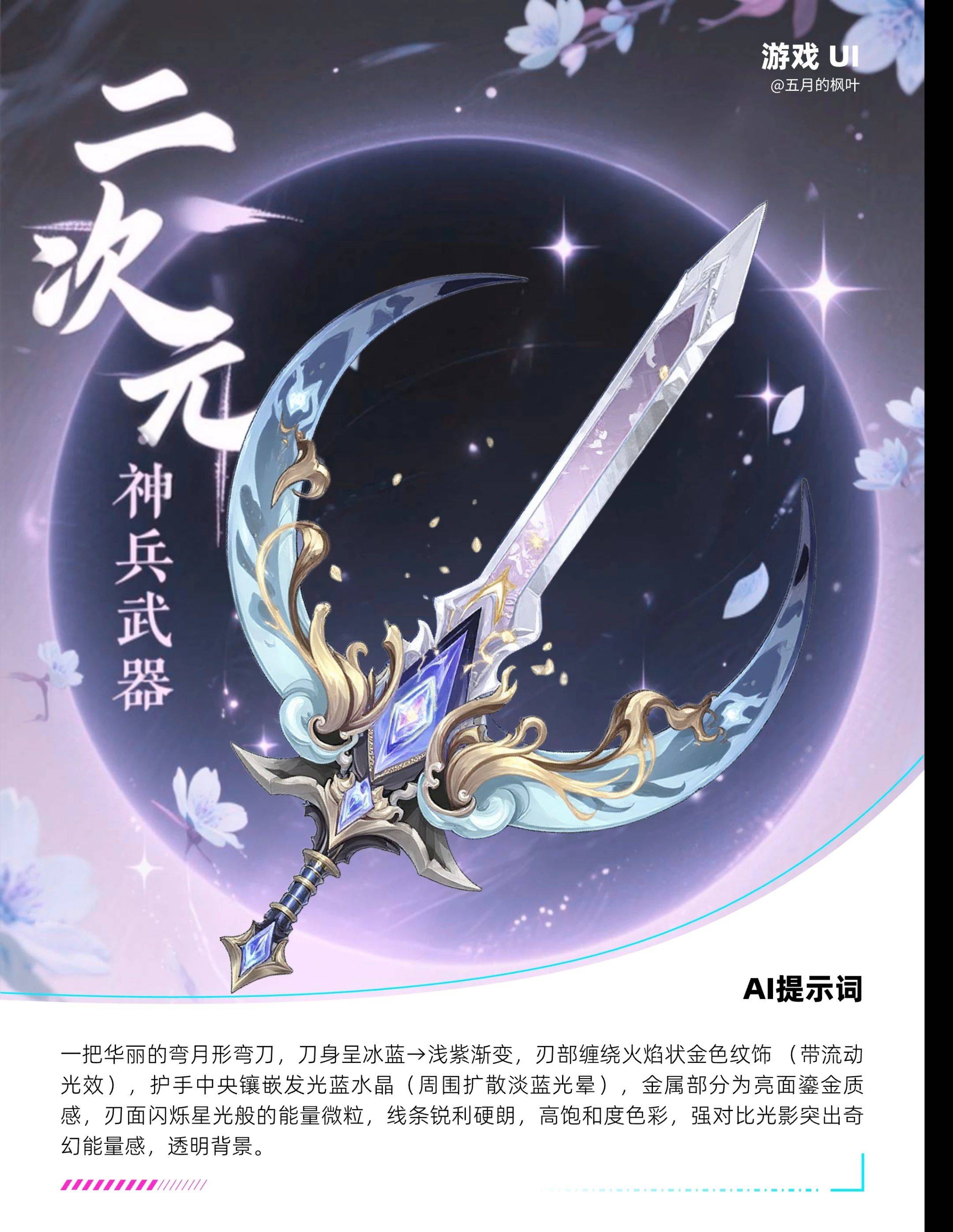 二次元游戏武器生成