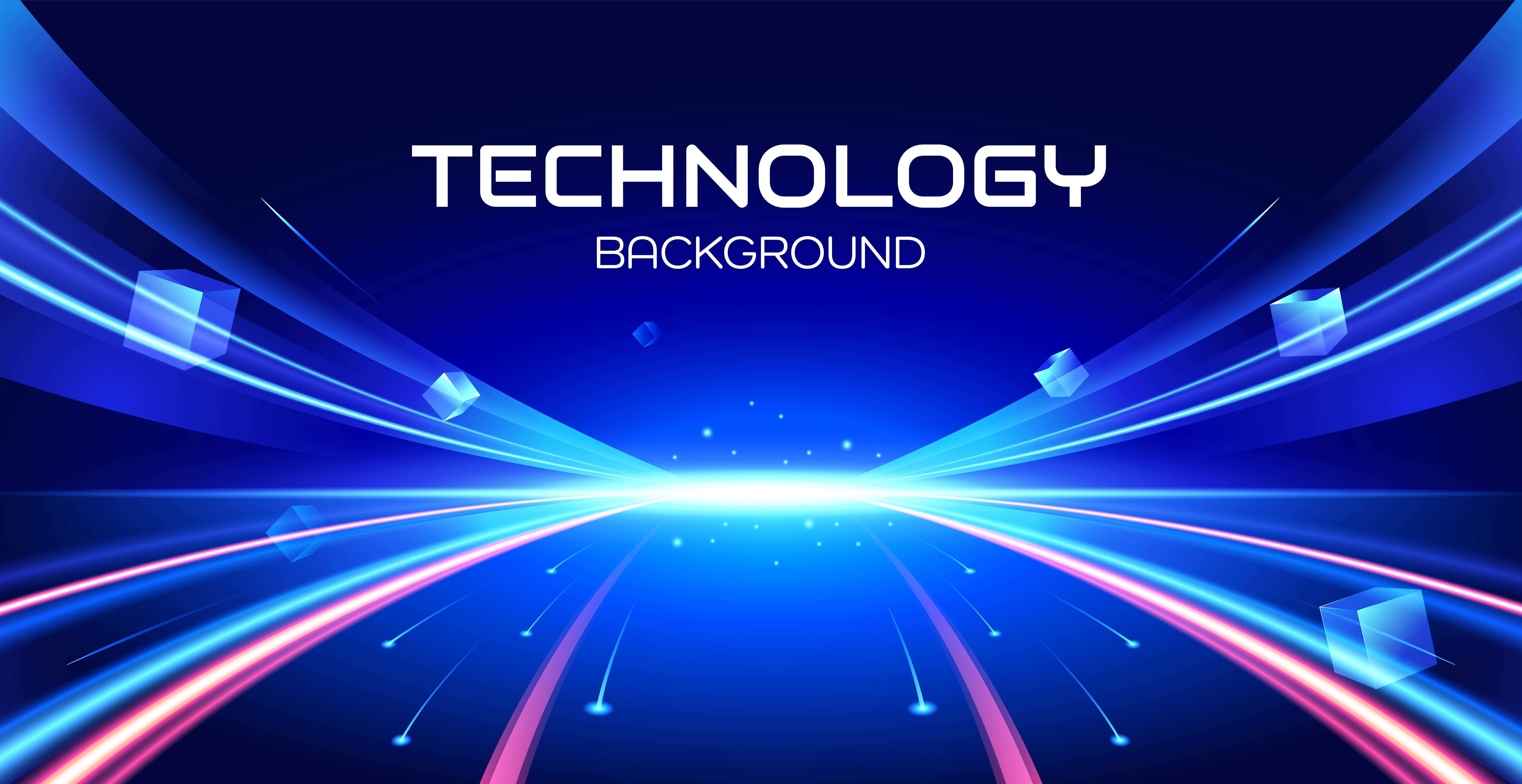 9款科技主视觉KV背景AI格式