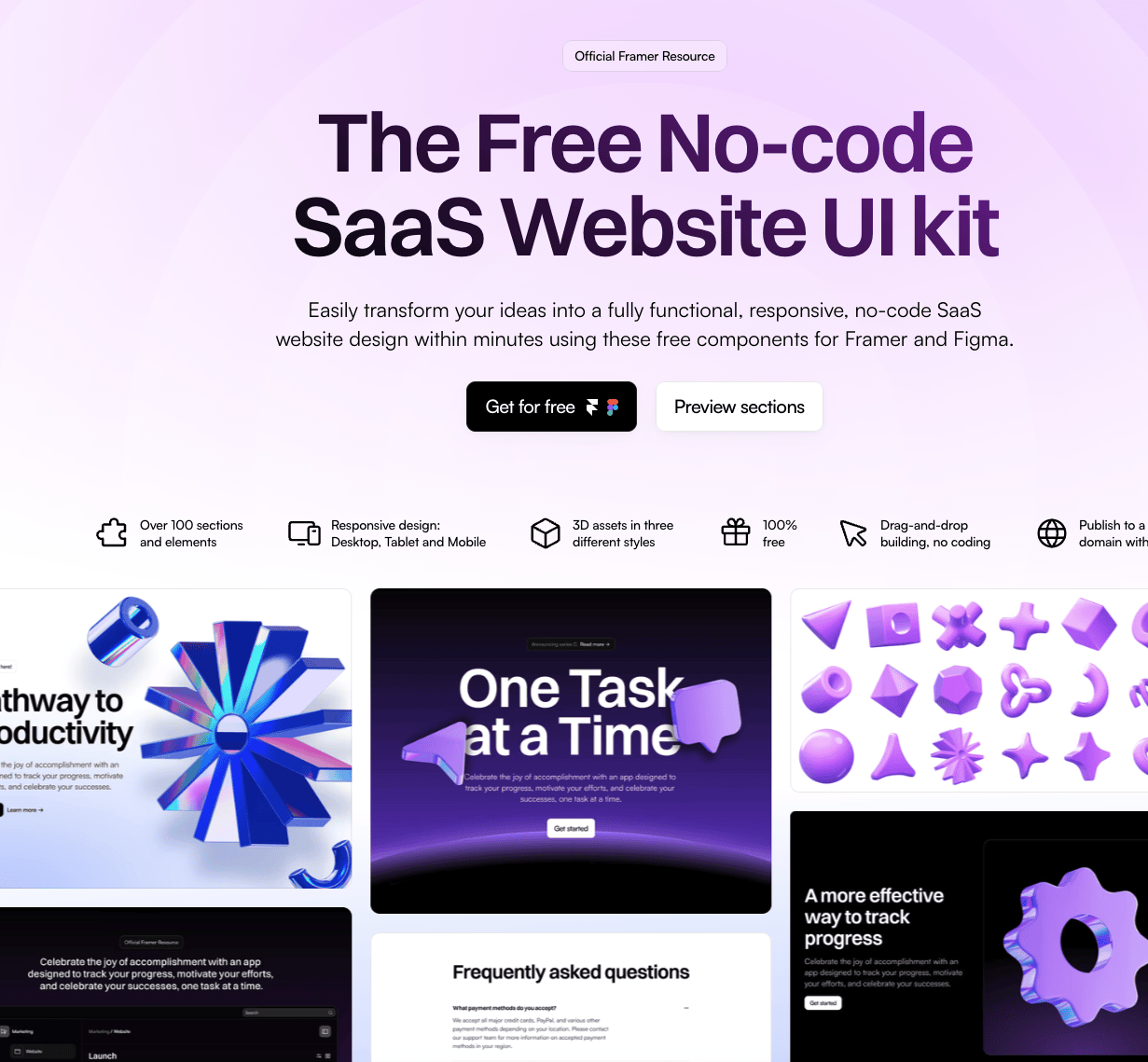 免费无代码的超强SaaS UI Kit！