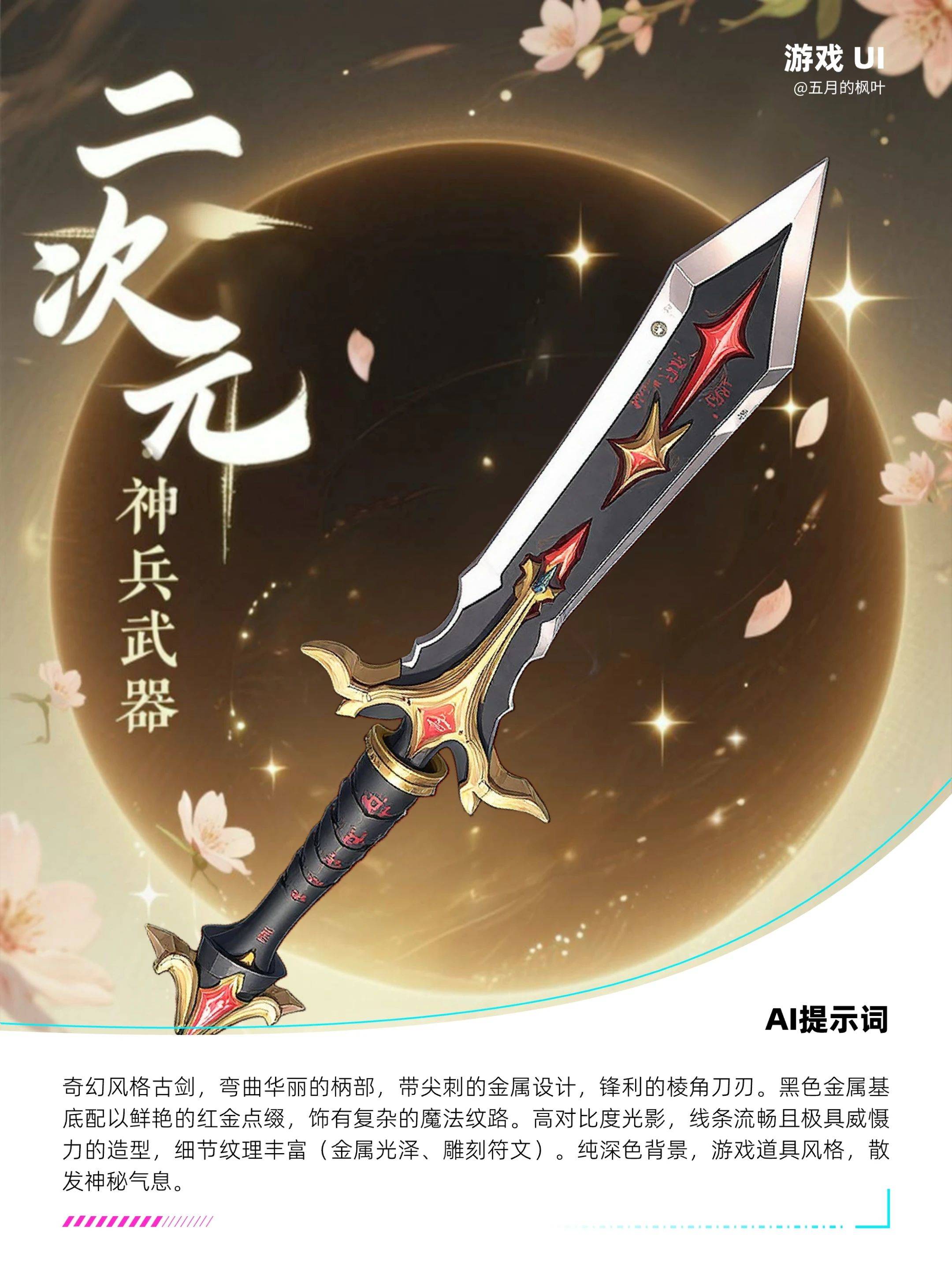 二次元游戏武器生成