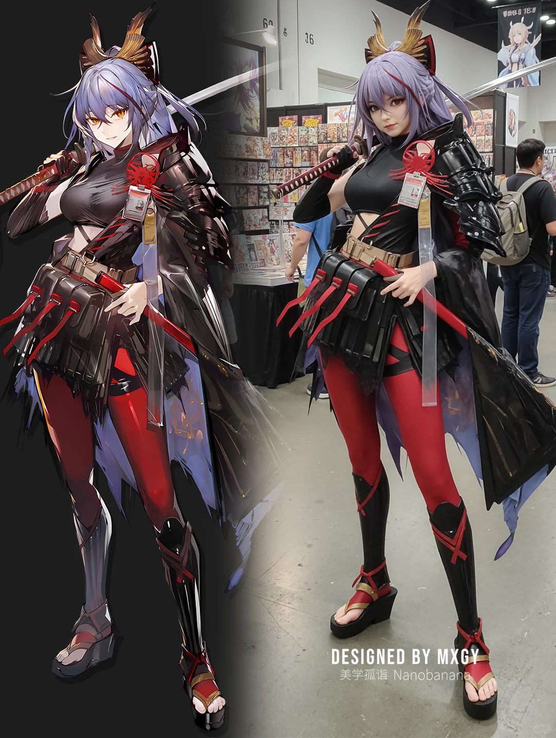NanoBanana 动漫转真人 明日方舟2