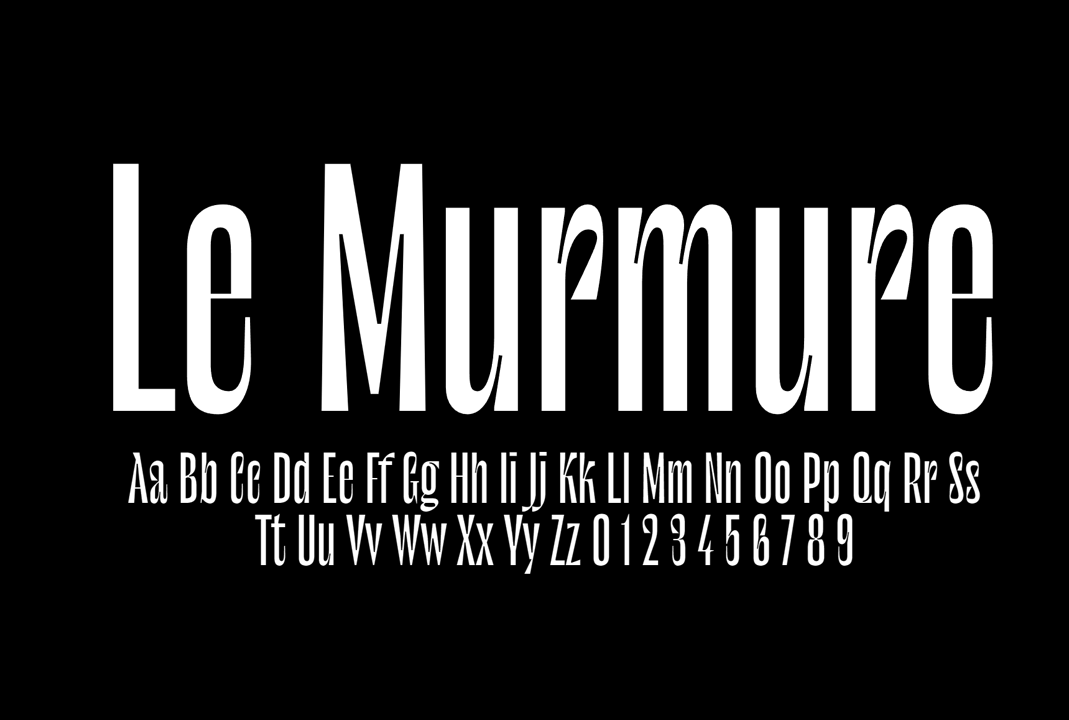 开源免费商用英文字体 Le Murmure：Velvetyne 发布，SIL 协议保障全场景使用