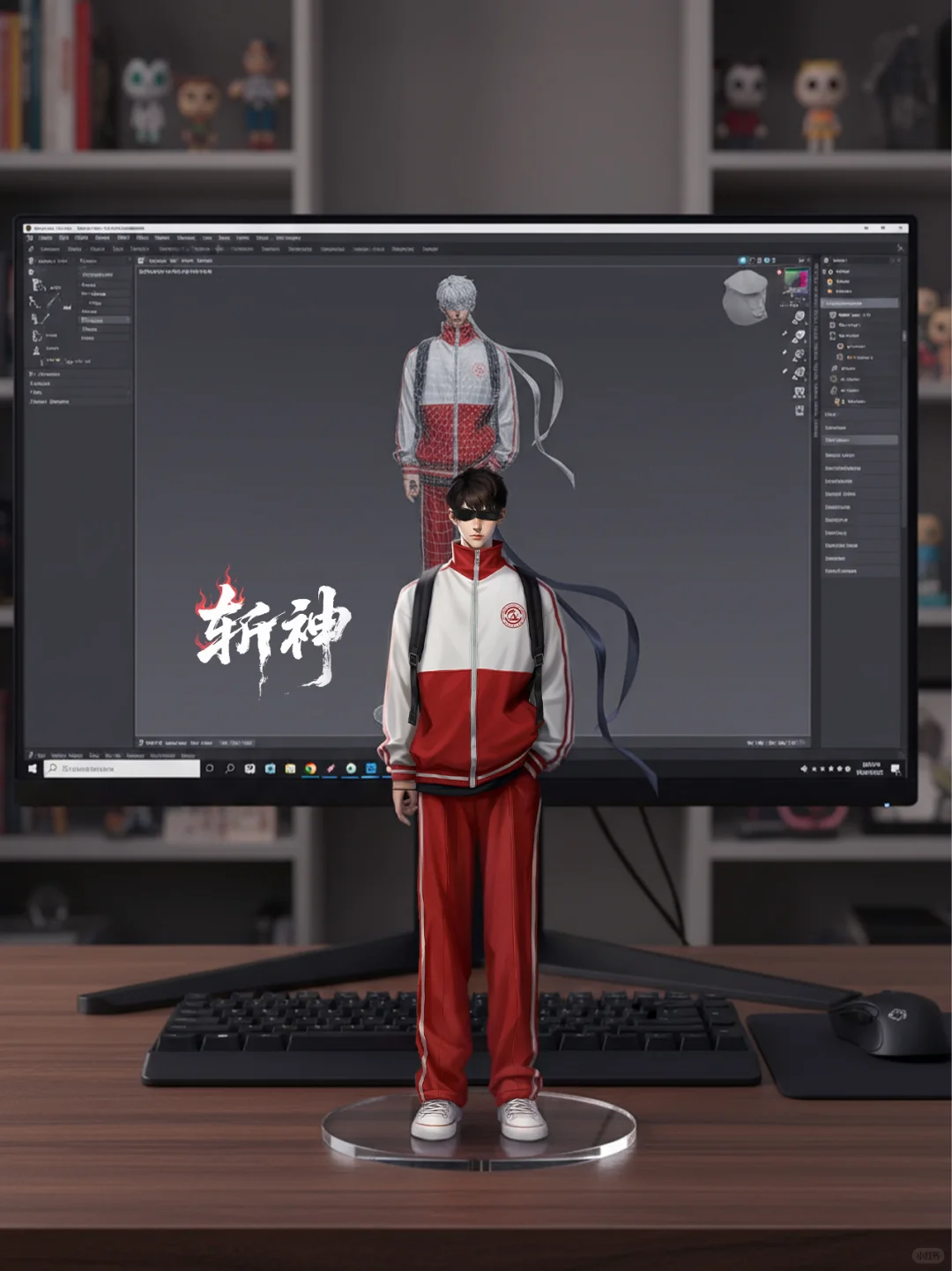 欧尼，这个真的好看！?生成全网爆火手办