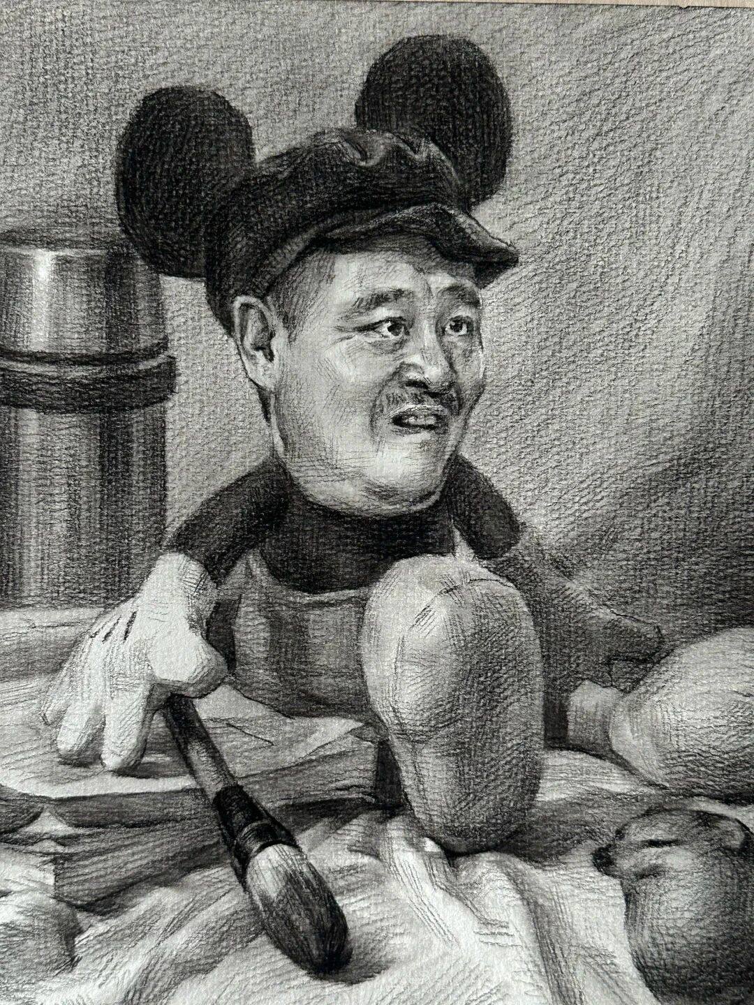 不正经的素描正经画，笑不活了！
