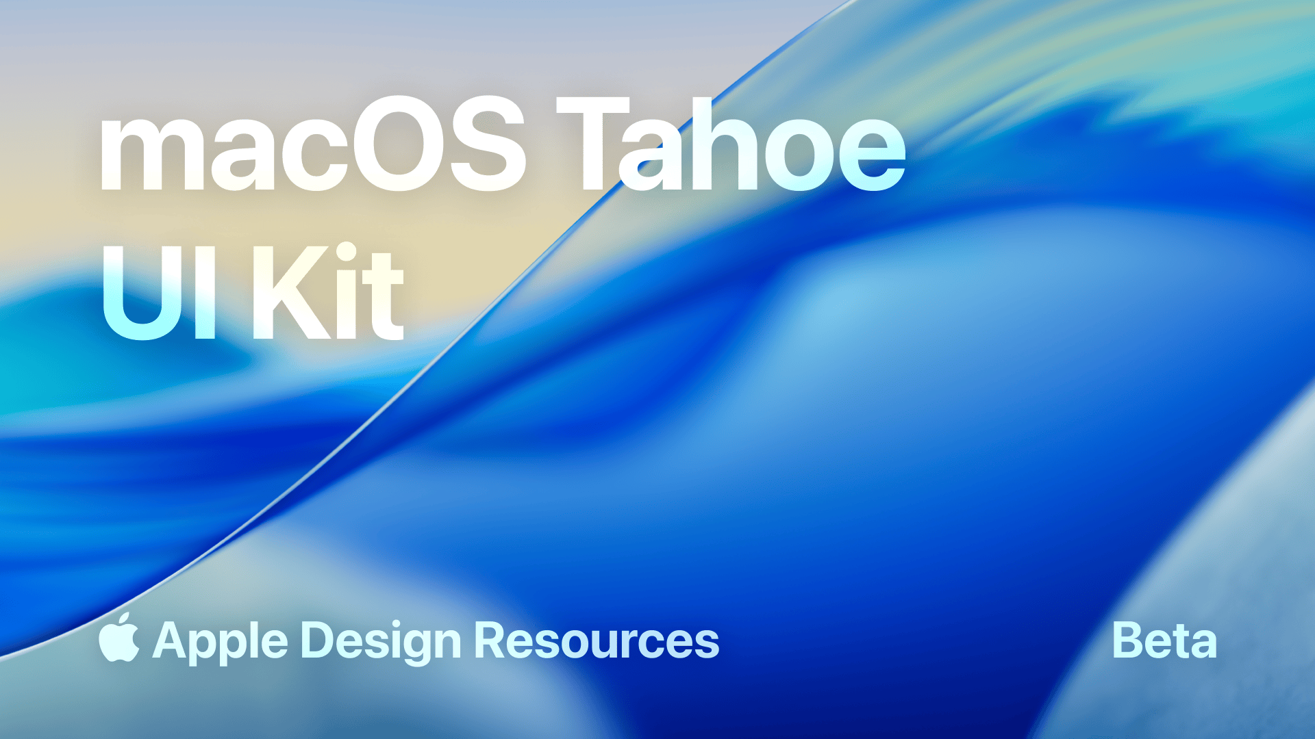 最新macOS 26设计规范和组件