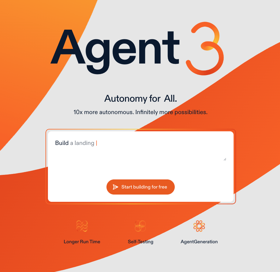Replit Agent 3 发布:自主性提升 10 倍,编程效率飙升的智能开发助手