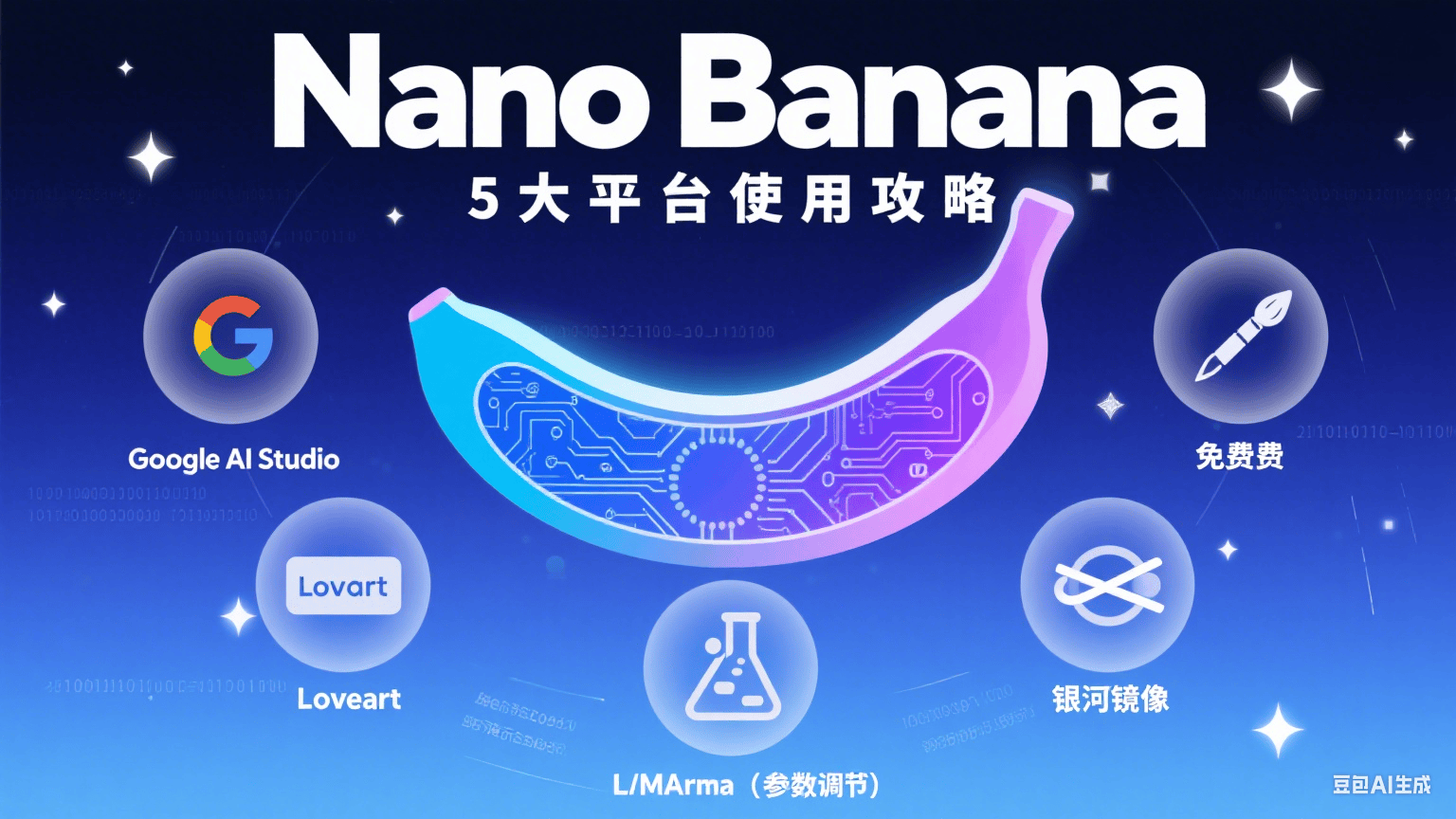 Nano Banana 模型怎么用？5 个实用平台入口 + 免费体验攻略，解锁 AI 新玩法