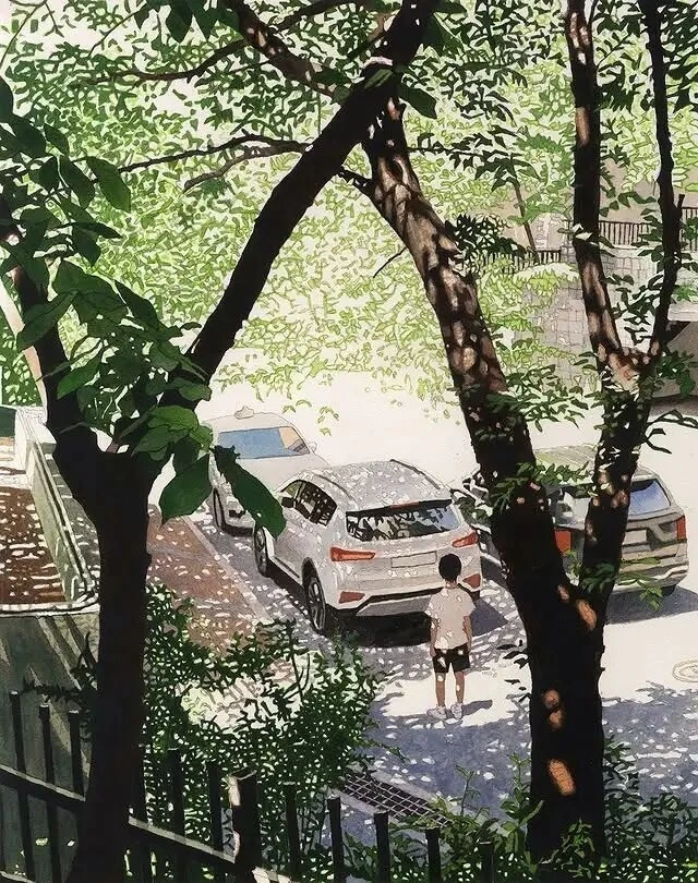 离谱，这云到底怎么画出来的？？？